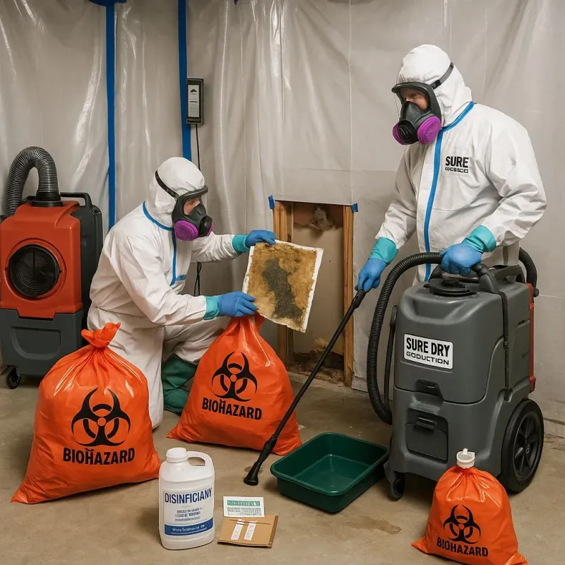 Contaminated Water Handling Protocols process in Hillsborough, NC