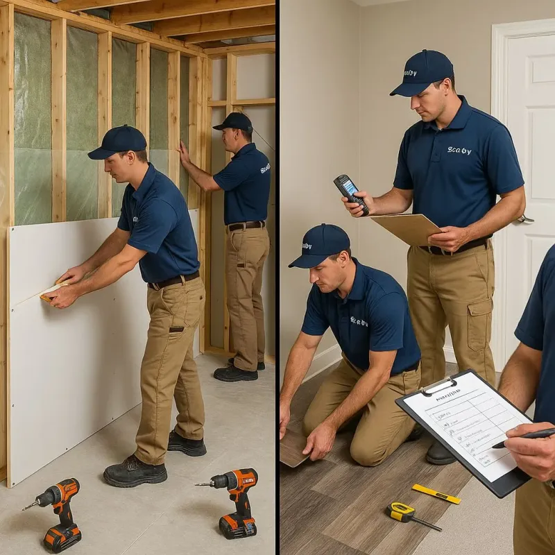 Repairs and Reconstruction process in Hillsborough, NC