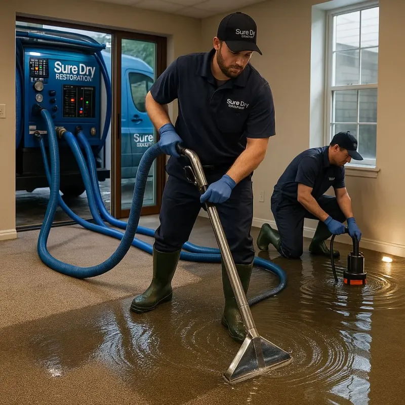 Water Extraction and Removal process in Hillsborough, NC